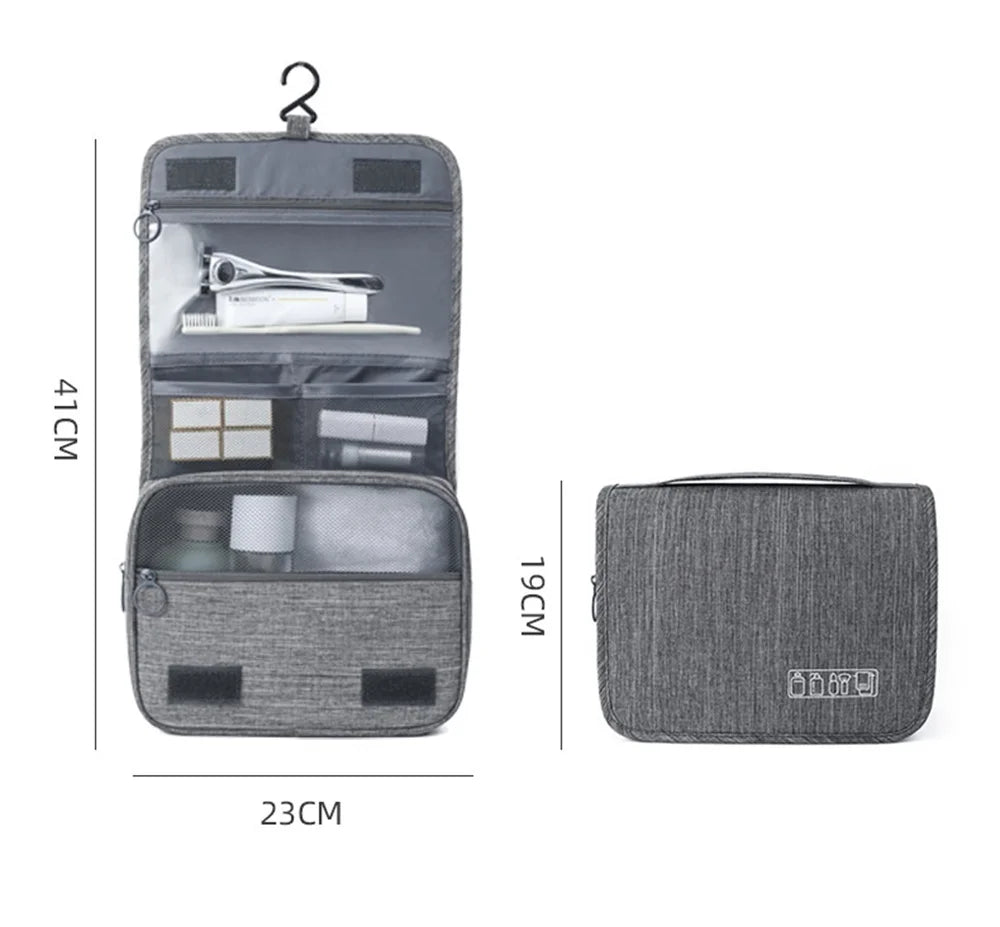 Large Capacity Waterproof Oxford Travel Storage Bag with Hanging Hook