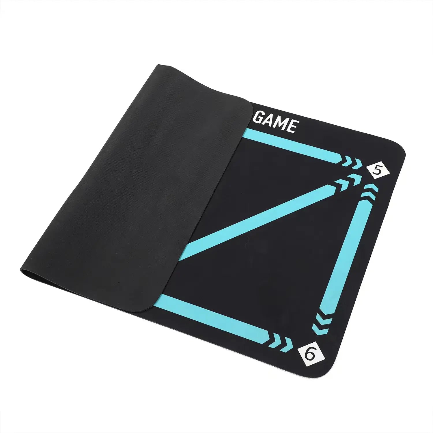 Thick Soccer Training Mat 60x90cm Durable Non-Slip Foldable for Indoor Outdoor