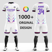 Wholesale Custom Design Sublimated Mash Ployester Fabric Printed Logo Youth Soccer Jersey Shorts Sleeve Football Shirts For Men - Buy online at  Vibe In Cart.