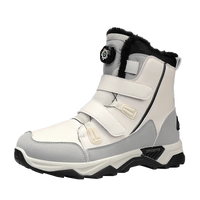 Basic Ankle Boots for Children with Felt Lining and Rubber Outsole