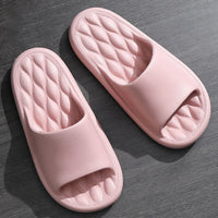 Summer Flip Flops Solid Color Thick Platform Slippers Non Slip Summer Cloud Slides EVA Indoor Home Sandals for Men Women - Buy online at  Vibe In Cart.