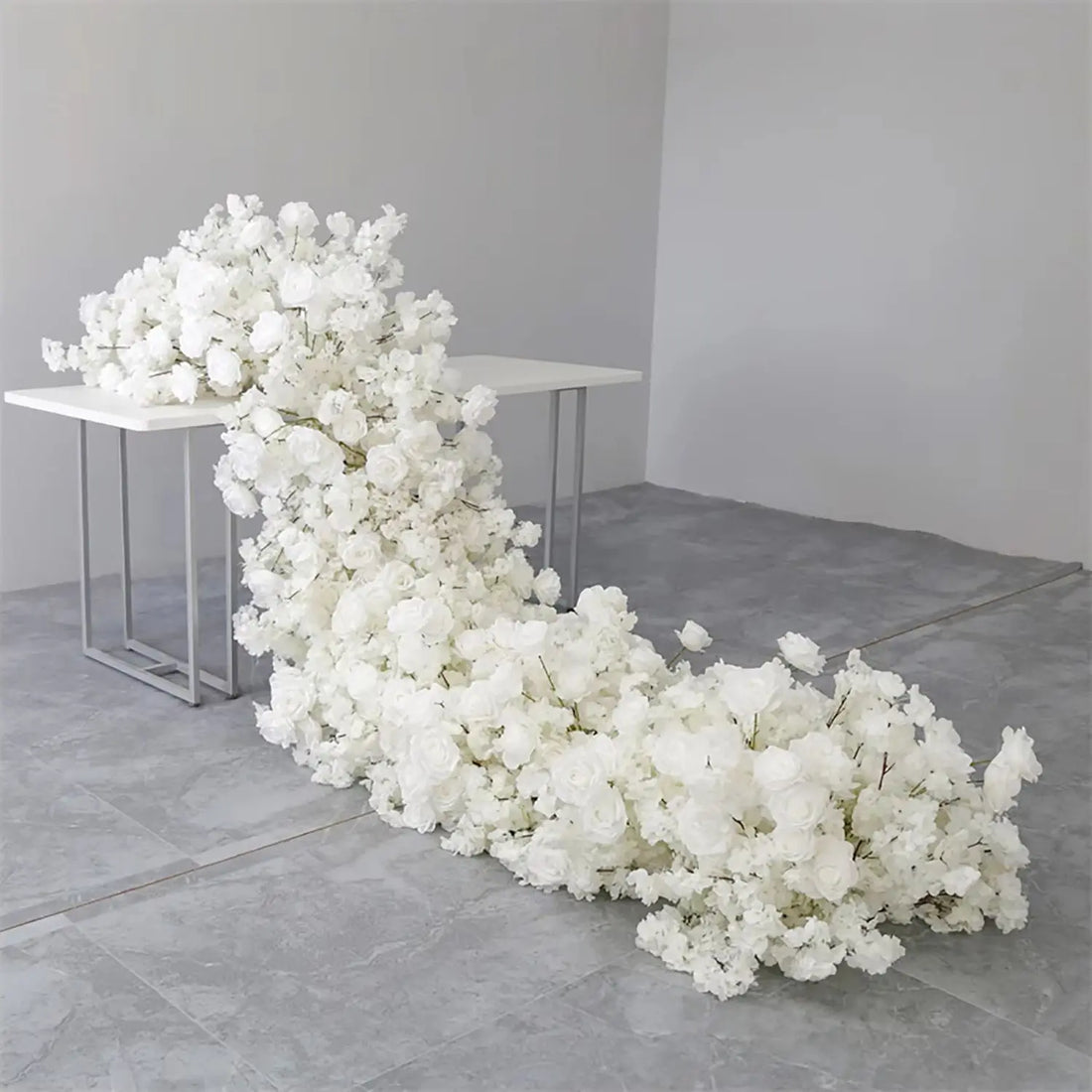 Uflower Luxury Artificial Flower Row 100/200cm Table Centerpiece Wedding Decoration Arch Backdrop Event Stage Flora - Buy online at  Vibe In Cart.