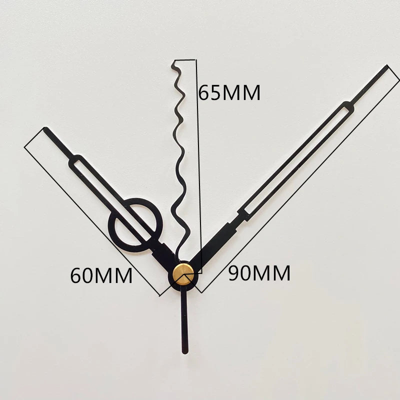 Silent Quartz Battery Operated Clock Movement with Hands