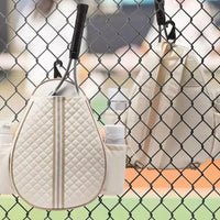 Zipper Closure Tennis Bag Large Capacity Waterproof Tennis Crossbody Bag Adjustable Strap Polyester Tennis Racket Backpack - Buy online at  Vibe In Cart.