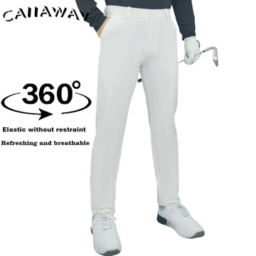 CAIIAWAV Golf Men's Pants New Autumn/Winter Sports and Leisure Pants Thick Pants Elastic Outdoor Simplicity - Buy online at  Vibe In Cart.