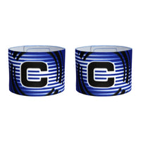Adjustable Elastic Polyester Soccer Captain Armband for Training