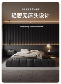 Frame High End Bed Aesthetics Tatami Minimalist Wedding Confortable Bed Master Bedroom Fashionable Design Muebles Furniture - Buy online at  Vibe In Cart.