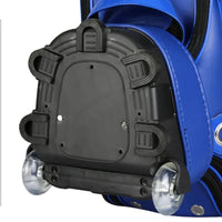 Waterproof PU Golf Ball Bag with Wheel and High Capacity