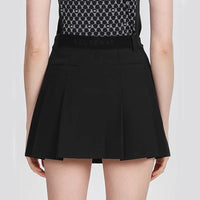 Azureway new golf skort women high-waisted thin skirts sports tennis quick drying skirts with safety shorts ladies golf clothes
