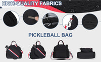 Adjustable Pickleball Paddle Backpack Bag Multi Sport Large Capacity Storage Tennis Racquetball Equipment For Men Women - Buy online at  Vibe In Cart.