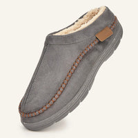 Pmoiste Soft Faux Suede House Slippers Men Comfortable Warm Cushion Designer Mark Line Living Room Shoes Slip-on Winter Indoor - Buy online at  Vibe In Cart.