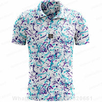 Summer Casual T-shirts Mens Short Sleeve Polo Shirts Lapel Button Work Clothing Shirts Quick Dry Tee Sports Golf T-shirt 2023 - Buy online at  Vibe In Cart.