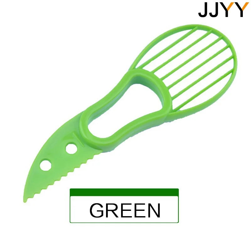 JJYY 3 In 1 Avocado Slicer Shea Corer Butter Fruit Peeler Cutter Pulp Separator Plastic Knife Kitchen Vegetable Tools - Buy online at  Vibe In Cart.