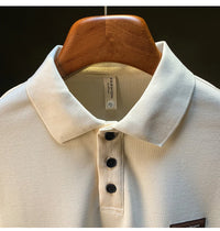 Summer Short sleeved Polo Shirt for Men 2025 New Large Simple T-shirt Top Versatile Casual Men's Clothing - Buy online at  Vibe In Cart.