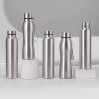 High Quality 1000ml Stainless Steel Sport Water Bottle Single-layer Rugged Water Cup Metal Flask Drinkware Camping Sports Gym - Buy online at  Vibe In Cart.
