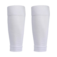 Elastic Polyester Leg Warmers for Football with Shin Protection, 32cm/37cm