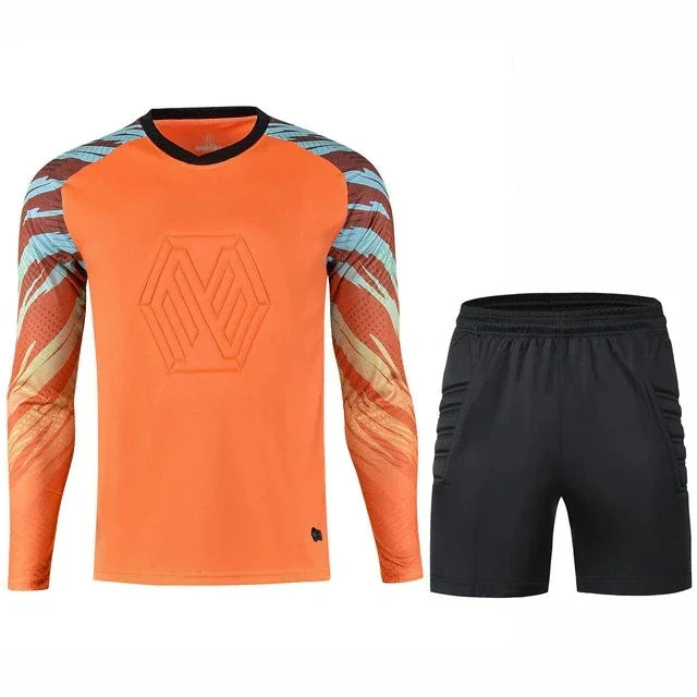 Unisex Long Sleeve Football Goalkeeper Tracksuit Uniform
