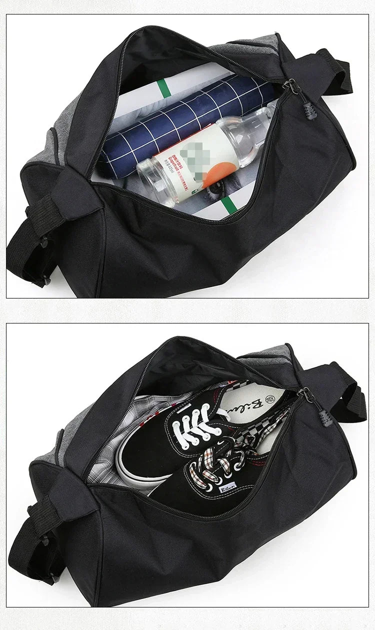 Women's & Men's Gym Bag Unisex Outdoor Crossbody Shoulder Backpack Personalized Duffel Overnight Travel Yoga Sports Bag - Buy online at  Vibe In Cart.