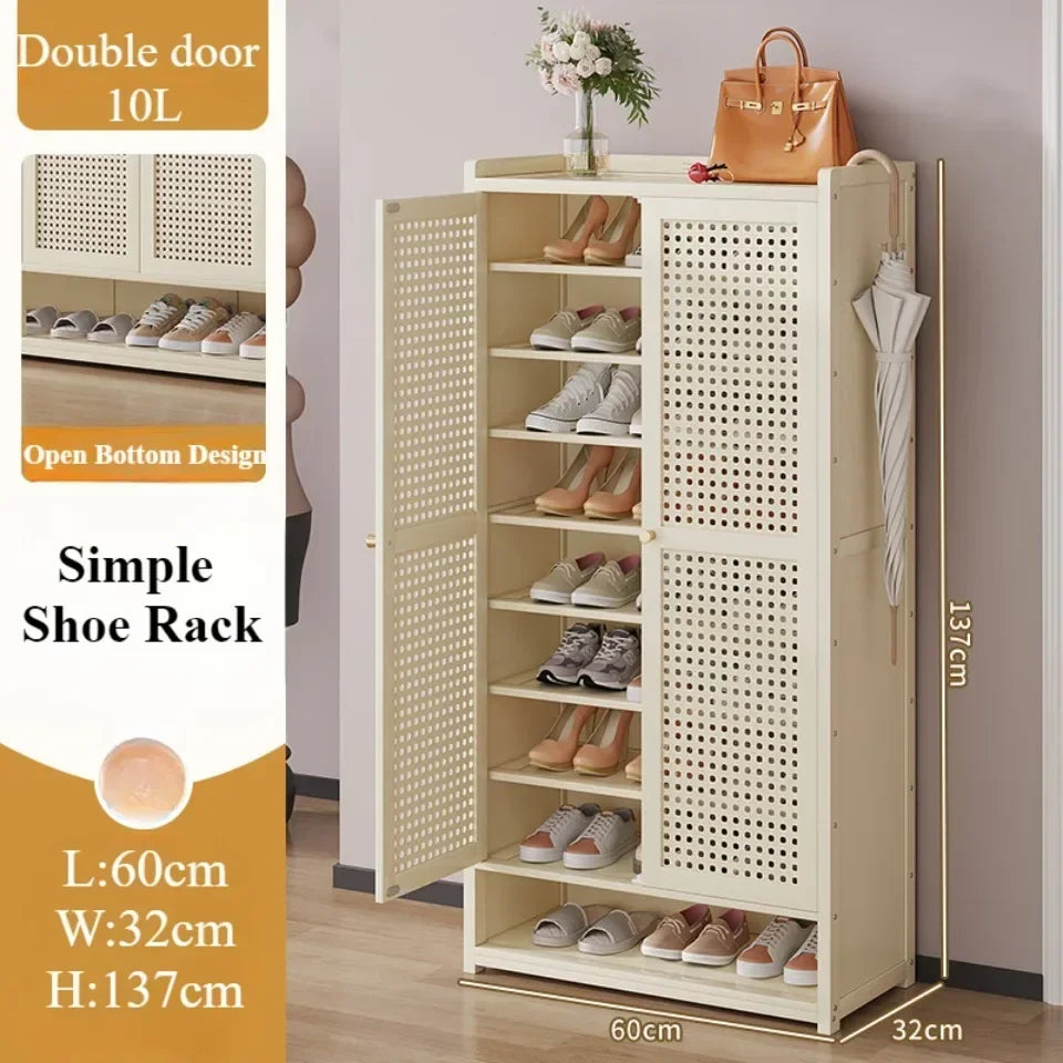 Home Shoe Cabinet Large Capacity Shoe Rack Breathable Storage Cabinet Moisture-proof Shoe Cabinet Simple Dust-proof Shoe Cabinet - Buy online at  Vibe In Cart.