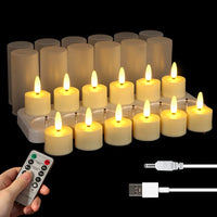 4-12Pcs LED Flameless Candle Light Battery Operated LED Creative Candles Tea Lights Halloween Christmas Party Decor Candle Light - Buy online at  Vibe In Cart.