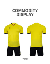 Men's Short Sleeve Polyester Soccer Jersey Tracksuit Set