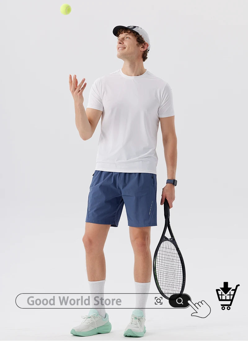 Men's Tennis Sports Shorts Gym Fitness Training Running Sports Jogging Shorts Quick Dry Breathable Sportswear - Buy online at  Vibe In Cart.