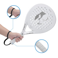 Padel Tennis Rackets,Paddle Tennis Racquets Carbon Fiber with EVA Memory Flex Foam Core,Paddle Racket Lightweight for Pop Tennis - Buy online at  Vibe In Cart.