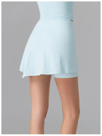 Women's 2-in-1 Anti-Sheer Sports Skort – Running Workout Tennis Badminton Pilates Yoga Shorts Skirt for Spring Summer Activewear - Buy online at  Vibe In Cart.