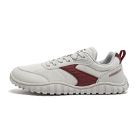 HOBIBEAR Minimalist Wide Toe Shoes Mens Womens Artificial Leather Running Sneakers Lace Up Lightweight Breathable Walking Shoes - Buy online at  Vibe In Cart.