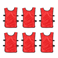 6 Pcs Training Vest Football Kids Practice Equipment Pinnies Youth Sports Basketball Football Vest Team Uniform Training Vest - Buy online at  Vibe In Cart.