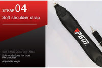 Unisex PU Golf Bag for 9 Clubs with Multiple Colors