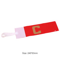 Adjustable Stripe Football Captain's Armband in Polyester for Kids and Adults