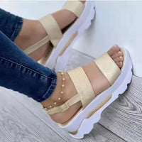 Women's Wedges Sandals  Summer New Woman Low Platform Shoes Sandals Heeled Fashion Shoes Female Footwear Wedges Shoes - Buy online at  Vibe In Cart.