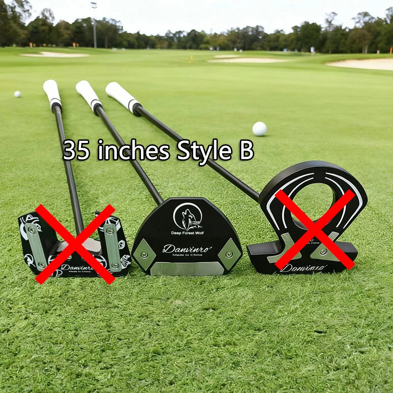 Golf Putter with Zero Torque & Auto-Balance, High MOI for Max Stability, 100% CNC Milled, Black Mallet Putter Golf Club - Buy online at  Vibe In Cart.