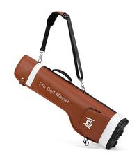 Golf Bag Half Section Lightweight Portable Waterproof Microfiber for 14 Clubs