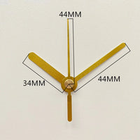 Silent Quartz Battery Operated Clock Movement with Hands