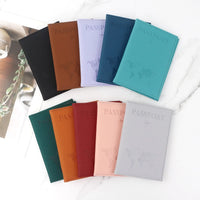 Passport Cover with World Map Design in PU, 14.5 x 10 cm