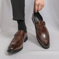 Golden Sapling Men's Formal Shoes Dress Flats Comfortable Derby Loafers Casual Business Men Shoe Fashion Leather Male Footwear - Buy online at  Vibe In Cart.