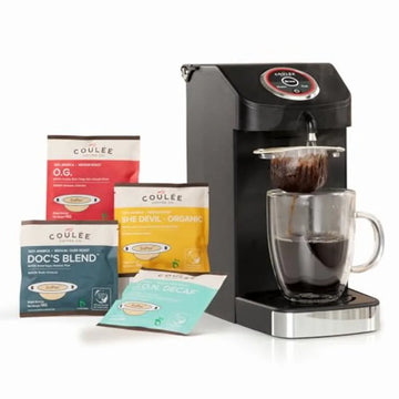SWIRL Single Serve Coffee Maker Electric Kitchen Appliances Designed for Convenient Use with Cups or Mugs Features Automated Po - Buy online at  Vibe In Cart.
