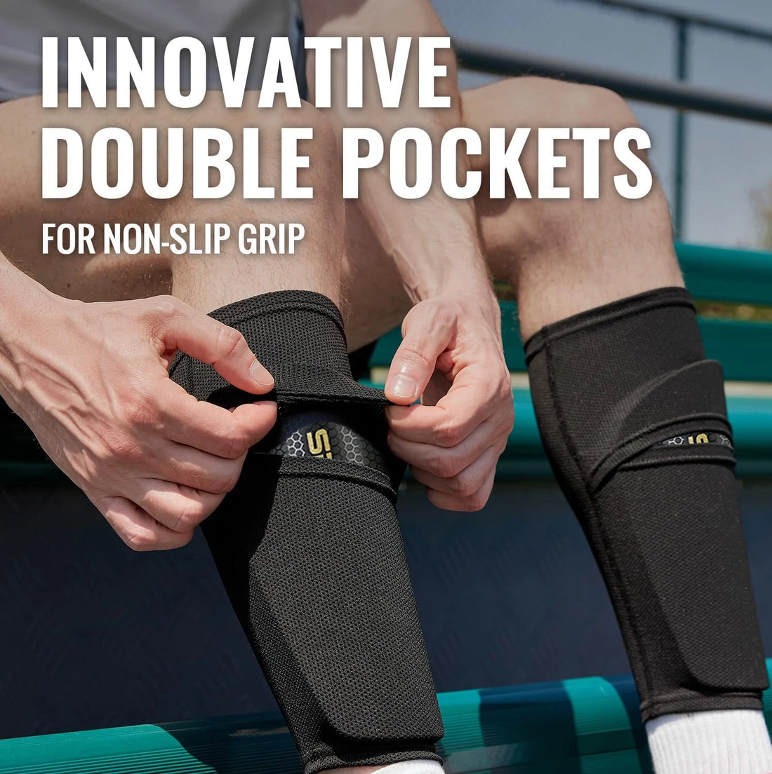 Sanke 1 Pair Soccer Football Shin Guard Teens Socks Pads Professional Shields Legging Shinguards Sleeves Protective Gear - Buy online at  Vibe In Cart.