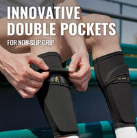 Sanke 1 Pair Soccer Football Shin Guard Teens Socks Pads Professional Shields Legging Shinguards Sleeves Protective Gear - Buy online at  Vibe In Cart.
