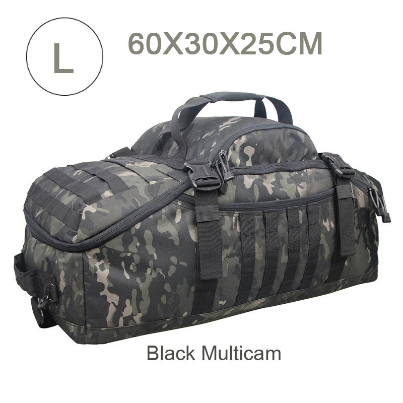 LQARMY 30L 50L 80L Outdoor Mountaineering Bag Molle Tactical Backpack Large Duffel Bag Hiking Camping Travel Bags - Buy online at  Vibe In Cart.