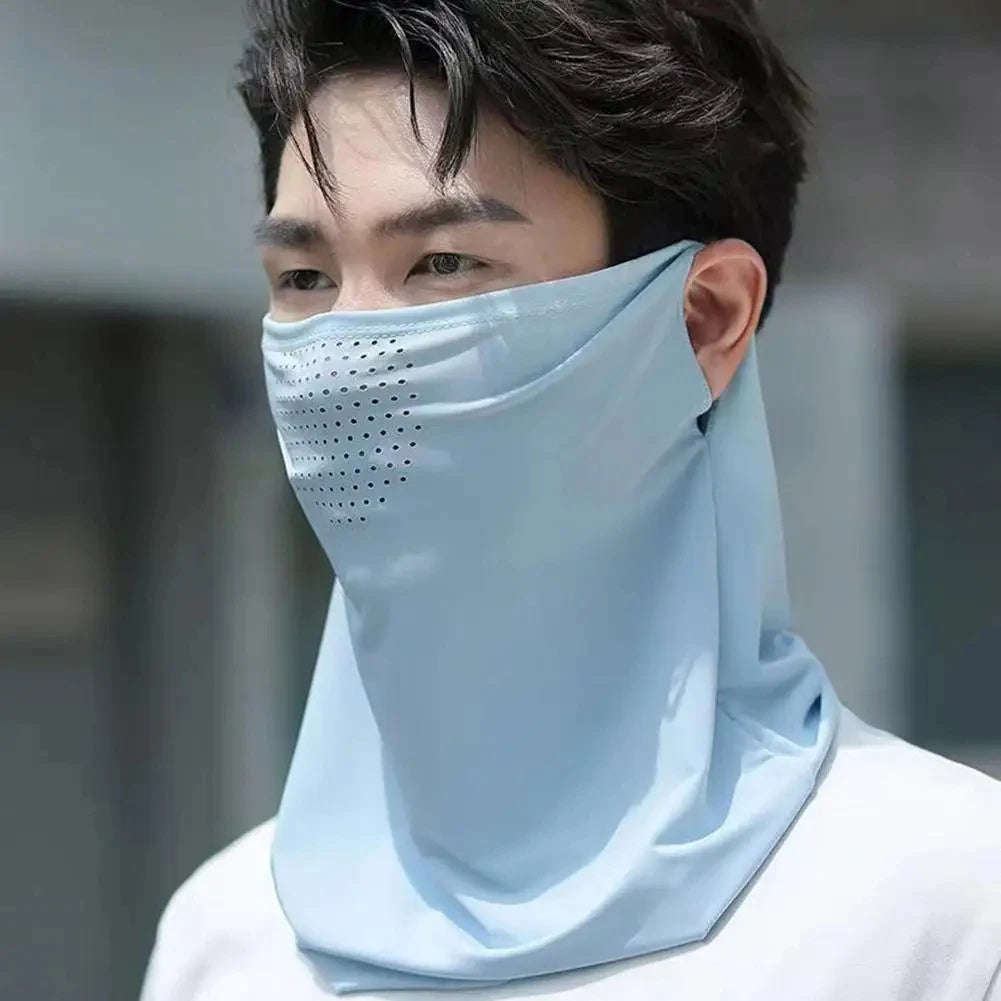 Women's Polyester UV Protection Outdoor Neck Scarf for Spring and Summer