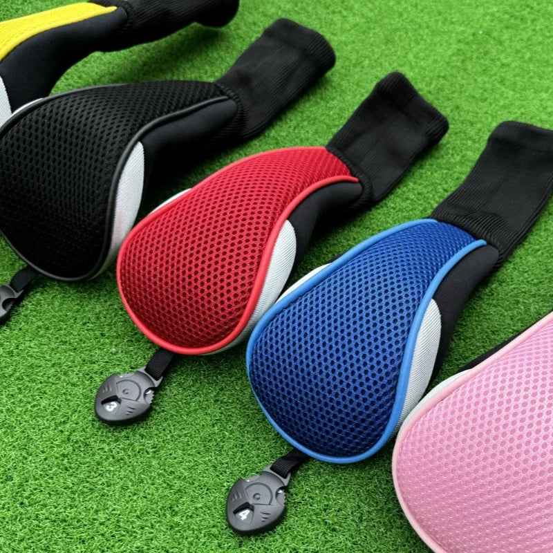 3pcs/pack Golf Hybrid Headcover Long Neck Hybrid Head Covers UT Golf Clubs Covers 3 Pieces Red Colour - Buy online at  Vibe In Cart.