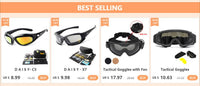 Daisy Polarized Tactical Sunglasses Men Airsoft Hunting Shooting Glasses UV400 Protection  Desert  Hiking Goggles - Buy online at  Vibe In Cart.