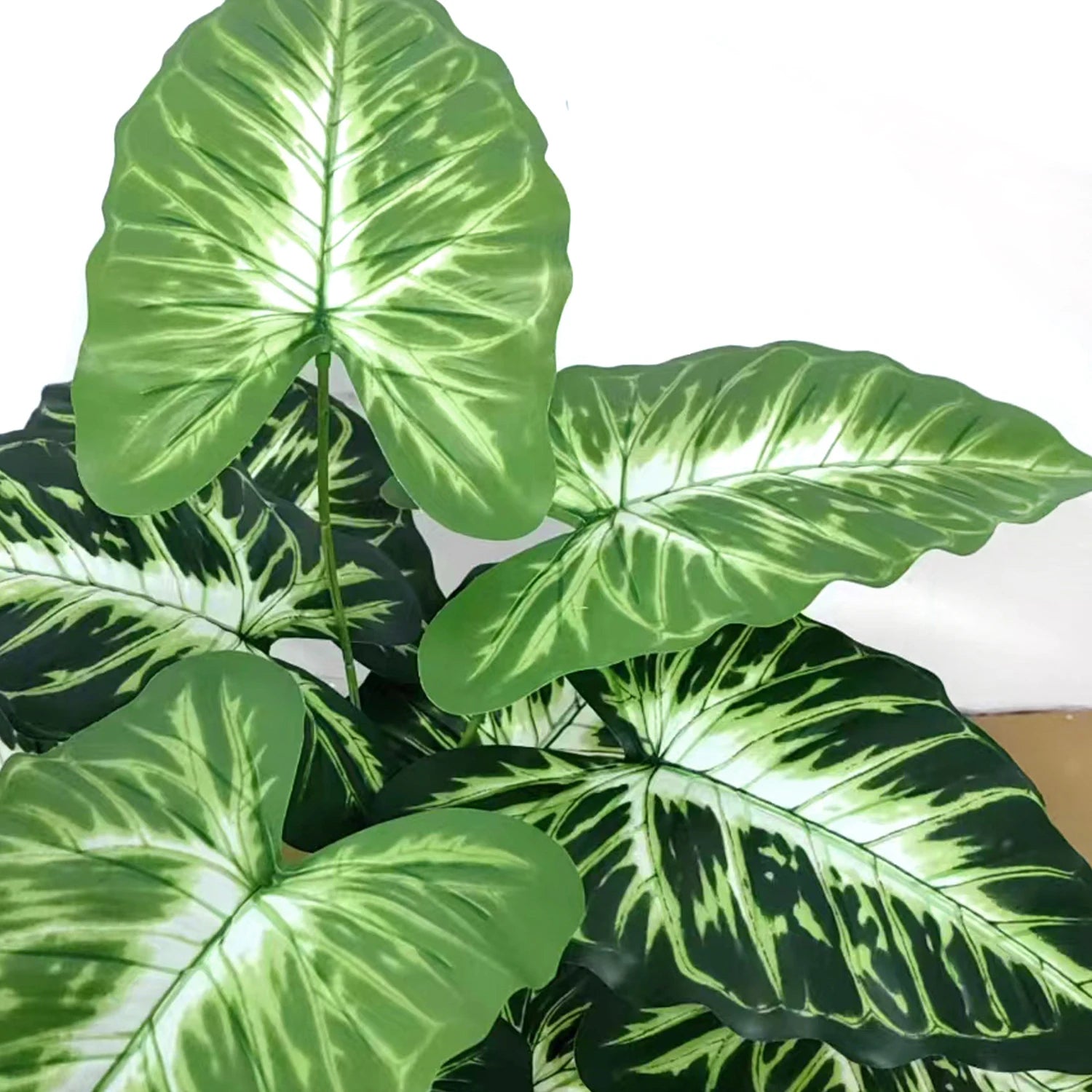 60-107cm Artificial Flowers Calla Lily Horseshoe Leaf Turtle Leaf Bobcat Leaf Fake Plant Ornamental Holiday Home Decoration - Buy online at  Vibe In Cart.