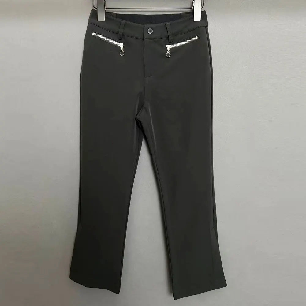 New women's golf cropped pants, autumn and winter golf sport cropped pants, comfortable, breathable, quick drying, free shipping - Buy online at  Vibe In Cart.