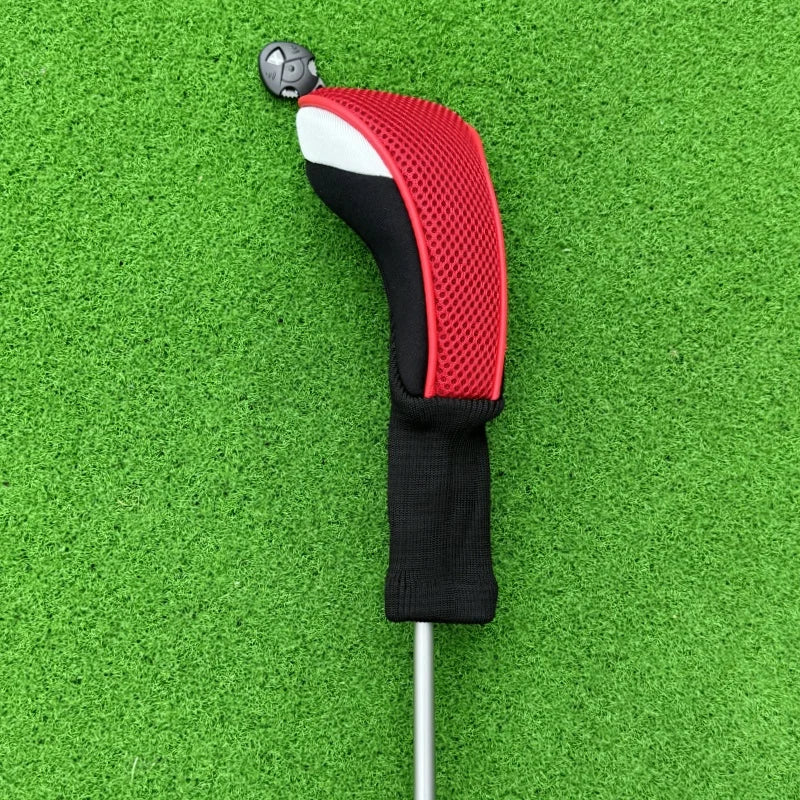 3pcs/pack Golf Hybrid Headcover Long Neck Hybrid Head Covers UT Golf Clubs Covers 3 Pieces Red Colour - Buy online at  Vibe In Cart.