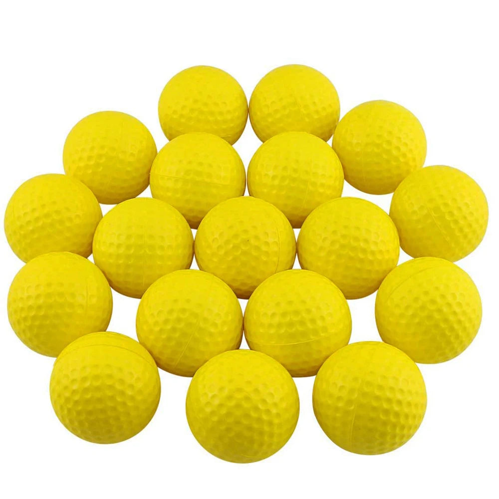 10Pcs Soft PU Foam Golf Practice Balls - Sponge Elastic Indoor/Outdoor Training Golf Balls for Beginners & Professionals - Buy online at  Vibe In Cart.