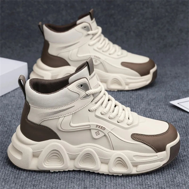 2025 high-top snow boots for men, new winter collection, outdoor leisure, slip-resistant and wear-resistant. - Buy online at  Vibe In Cart.